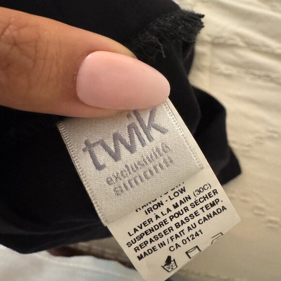 Simons Black Knee-Length A-line Skirt – Size S - Picture 2 of 2